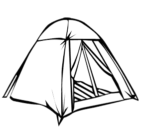 Палатка набросок