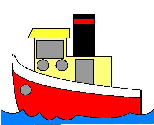 Пароход рисунок для детей