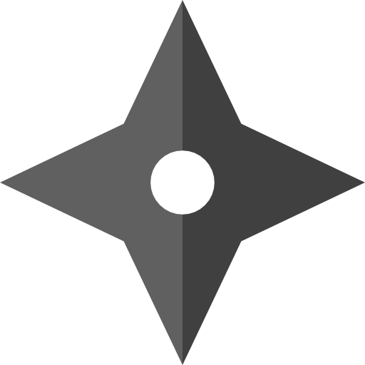 Сюрикен Наруто чертеж