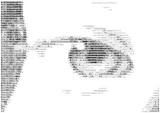 Рисунки из цифр на клавиатуре