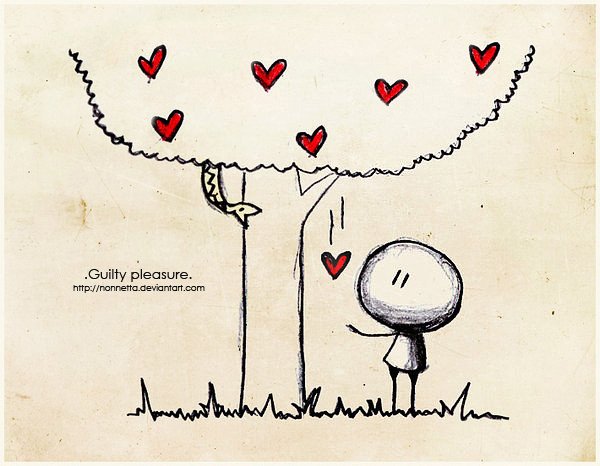 Человечек с сердечком