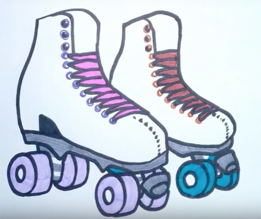 Ролики рисунок для детей