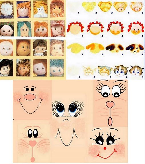 Мордочки для игрушек