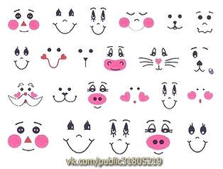 Идеи для мордашек