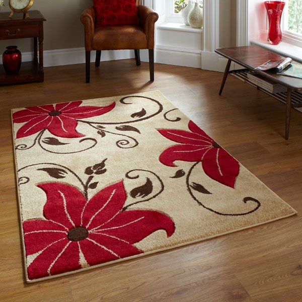 Ковер Color 3248 RG красный