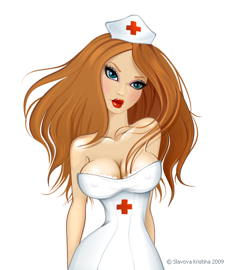 Медсестра Векторная Графика