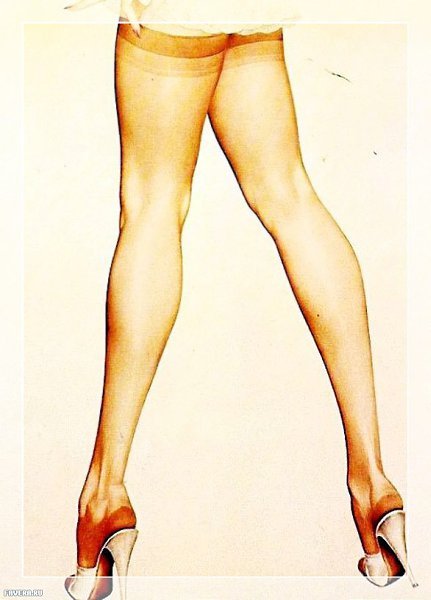 Зарисовка женских ног