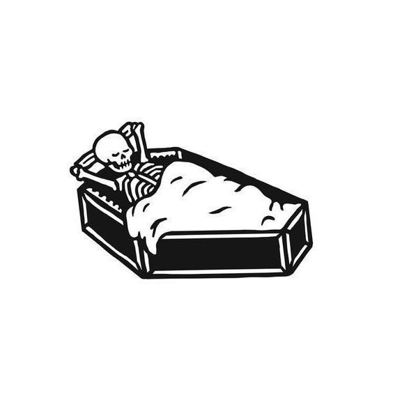 Гроб набросок