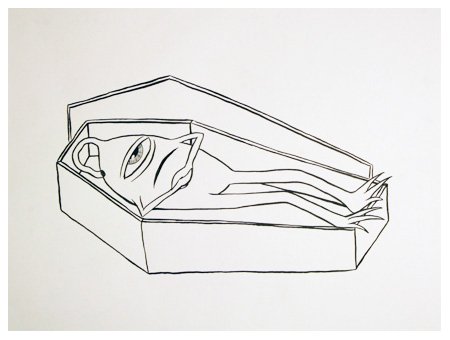 Гроб для рисования