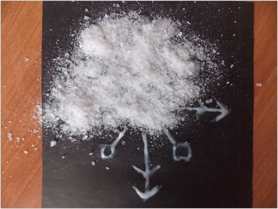 Дерево из соли