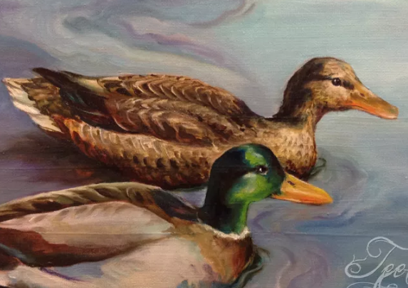 Утки маслом