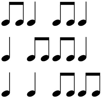 Ритмические карточки