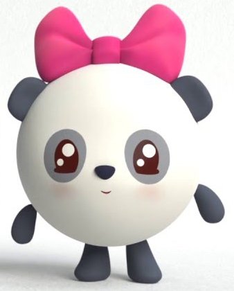 Герои Малышариков Пандочка