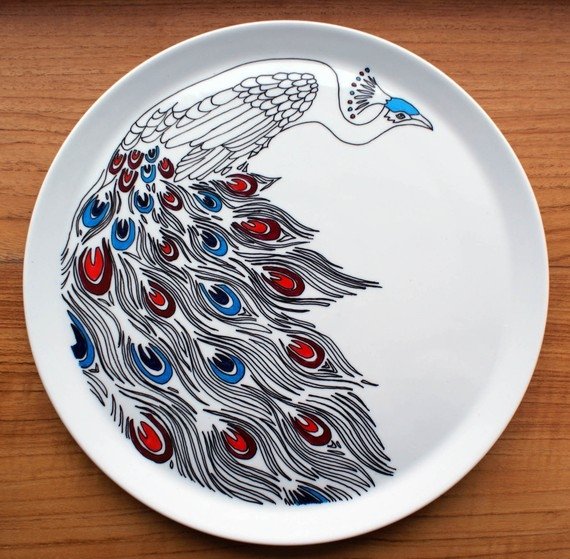 Тарелка рисунок