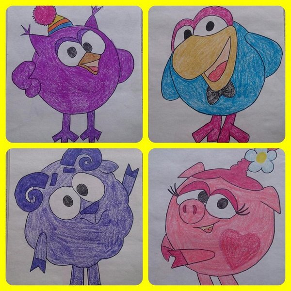 Смешарики рисунки