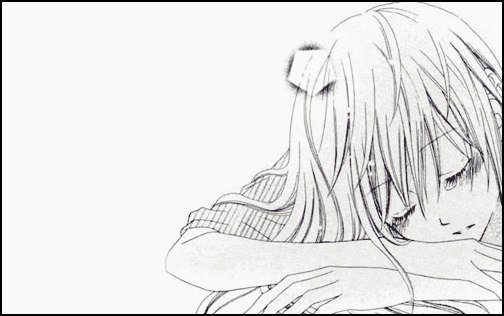 Аниме девушка спит Манга