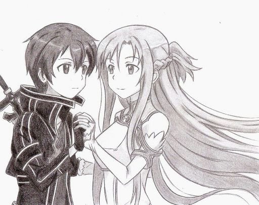 Кирито и Асуна арты