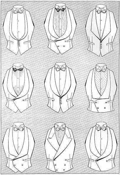 Воротник пиджака референс