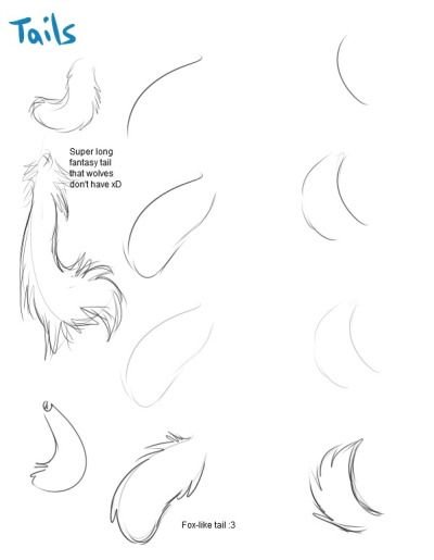 Хвостик для рисования