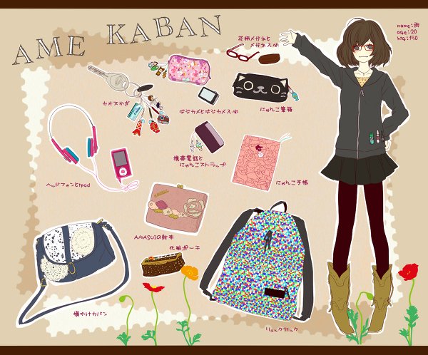 Что в моей сумке рисунки