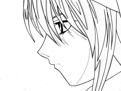 Рисунки в паинте аниме