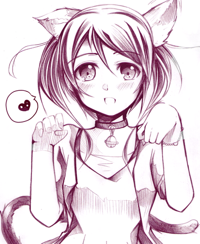 Аниме арты для срисовки