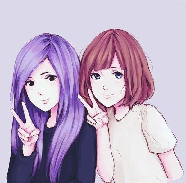 Аниме подруги