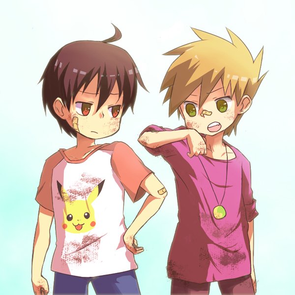 Два мальчика аниме