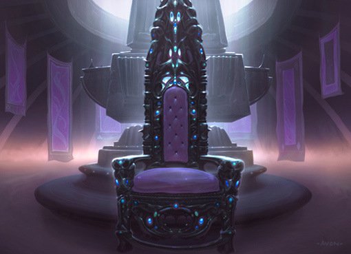 Королевский космический зал трон