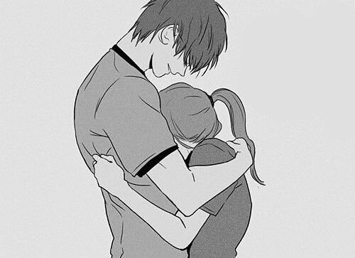 Картинки для срисовки обнимашки