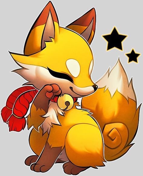 Анимешный Лисенок