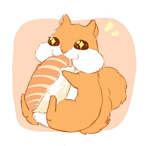 Милый Бельчонок аниме