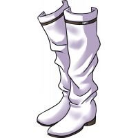 Высокие сапоги зарисовка