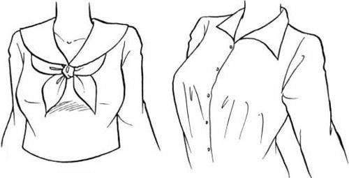 Воротник аниме