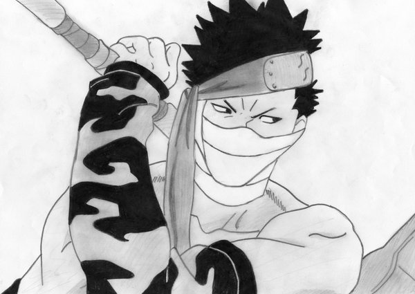 Забуза Момочи карандашом