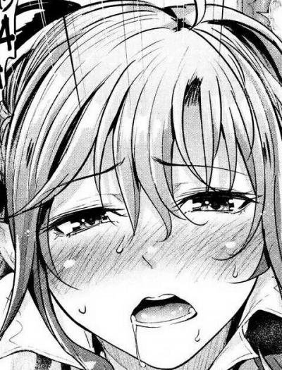 Ахегао рем Манга