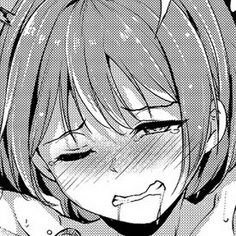 Лицо аниме тян Манга