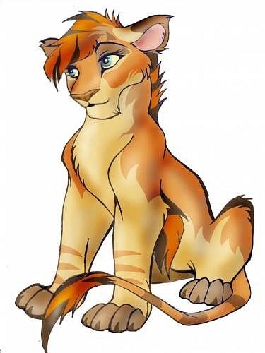 Король Лев аниме львята