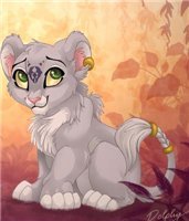 Белый Львенок арт