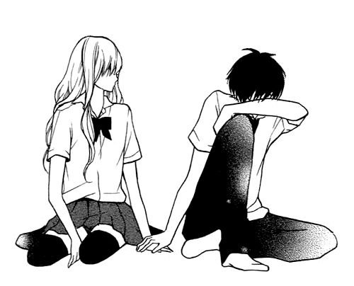 Аниме девушка ревнует