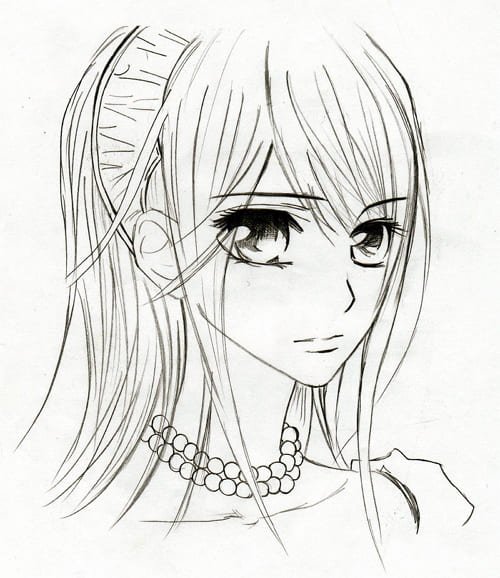 Аниме для срисовки