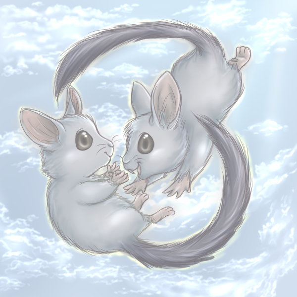 Мультяшные шиншиллы