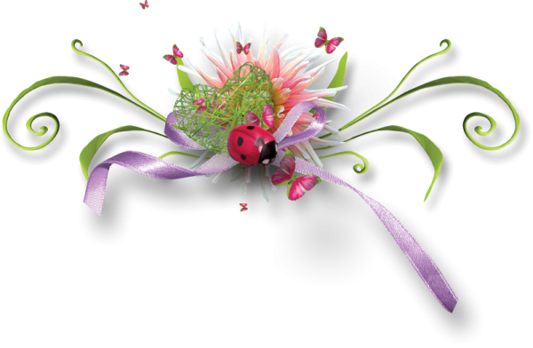 Разделитель цветы