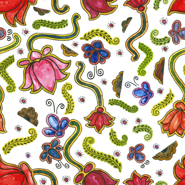 Цветочки новая коллекция фон