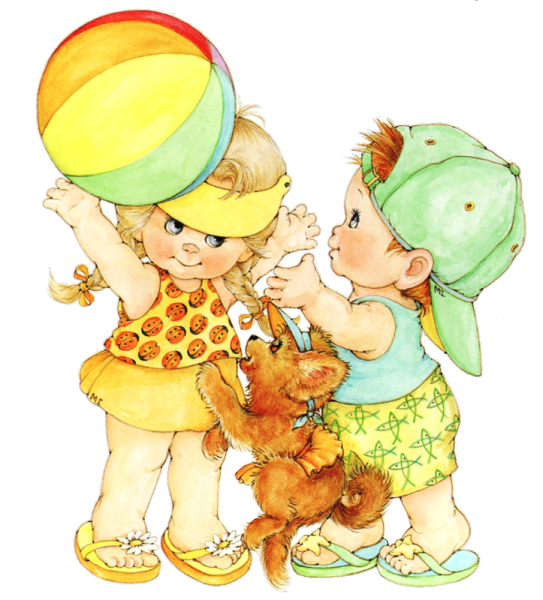 Клипарт дети на прозрачном фоне