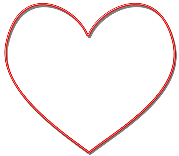 Сердце контур