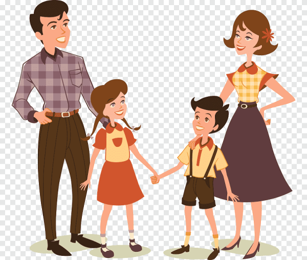 Родители мультяшные