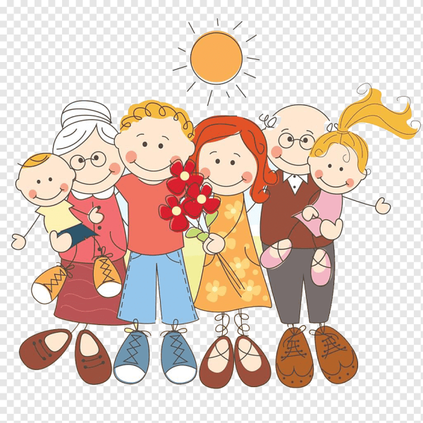 Счастливая семья клипарт