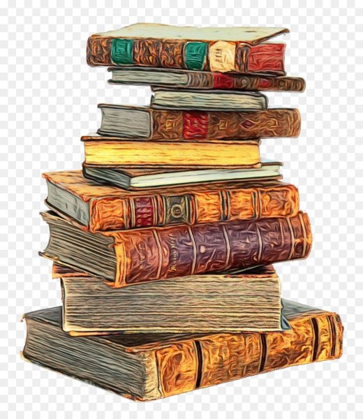 Большая стопка книг