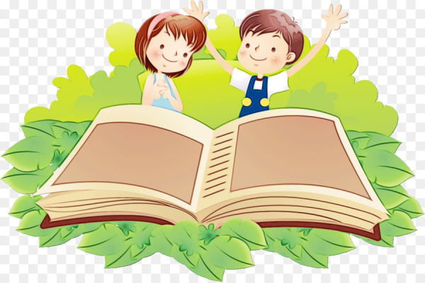 Детские книги клипарт